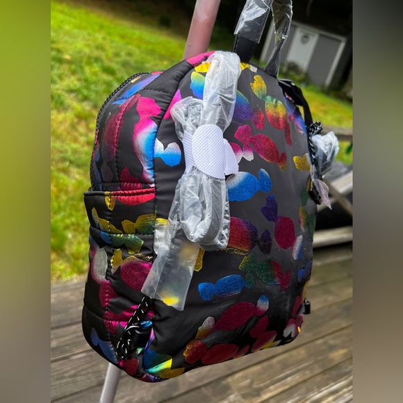 Betsey Johnson Puffey posey backpack - Picture 9 of 15